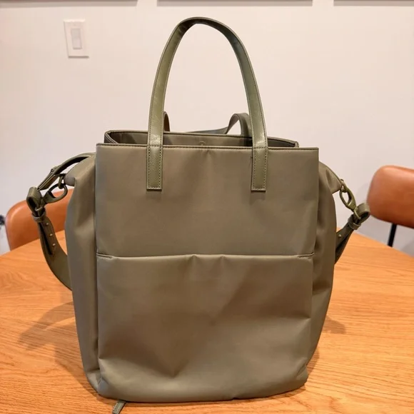 BEIS Olive Commuter Tote - Picture 5 of 10